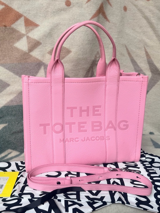 Marc Jacobs Handbags - Marc Jacobs Ribbon Pink The Tote Bag (Medium)